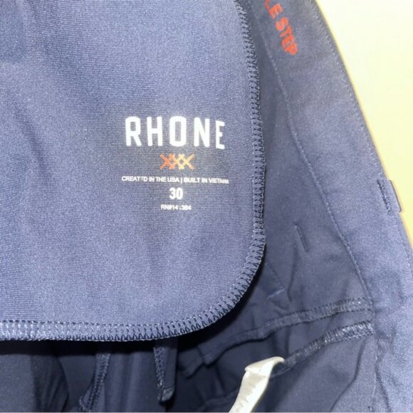 Rhone Commuter Pant Color: True Navy Size 30 - Picture 5 of 6